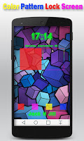 Color Block Pattern LockScreen ảnh chụp màn hình 1
