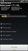 2 Schermata Battery Power Saving