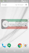 Kuwait Clock & RSS Widget ポスター