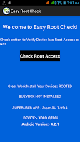 Poster Easy Root Check
