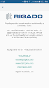 Rigado Toolbox captura de pantalla 6