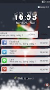 Christmas-iDO Lock screen capture d'écran 2