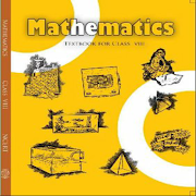 8th NCERT Maths Solution(English) الملصق