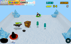 برنامه‌نما Pingu Pong 3D عکس از صفحه