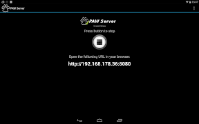 PAW Server for Android 截圖 3