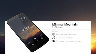 Tema Miniman Montaña Poster
