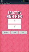 Simplifier fraction! capture d'écran 2