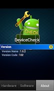 برنامه‌نما Device Check عکس از صفحه