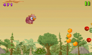 برنامه‌نما Dinosaur Dash عکس از صفحه