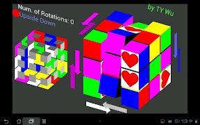 3D Panoramic Rubik's Cube imagem de tela 2