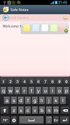 安全なメモ帳 スクリーンショット 2