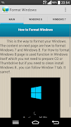 Format Windows 7 and 8 اسکرین شاٹ 5