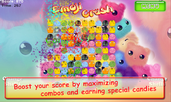 Emoji Crush - Free Fall screenshot 6