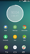 Decimal Time Clock Widget पोस्टर