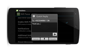 SMS Popup 截圖 4