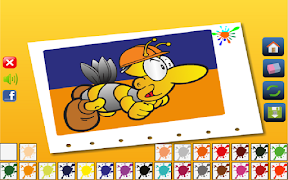 描画 ぬりえゲーム スクリーンショット 3