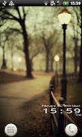 Mono Clock Widget Lite poster
