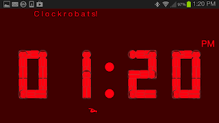 Clockrobats! Table/Desk Clock 截图 1