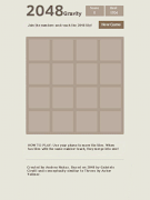 2048 Gravity capture d'écran 4