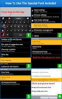 GO Keyboard Green Neon screenshot 7