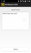 برنامه‌نما WindSpeed SMS عکس از صفحه