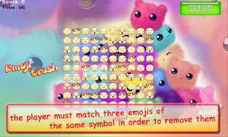 Emoji Crush - Free Fall screenshot 1