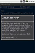 2 Schermata Clock Watch