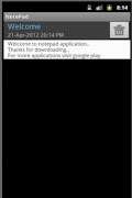 Notepad スクリーンショット 3