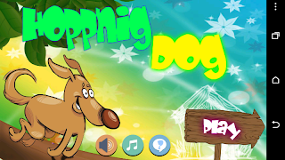 پوستر Hopping Dog