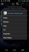 Shady File Manager (root) Free تصوير الشاشة 7