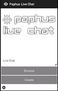 پوستر Paphus Live Chat