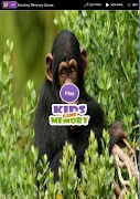 Monkey Memory Game Cartaz