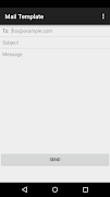 Mail Template 포스터