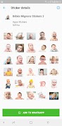 Bebes Mignons Stickers تصوير الشاشة 7