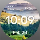 Mountain Meadows Watch Face