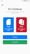 Sim Database Track Caller ID 2020 포스터
