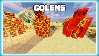 Golems Mod for Minecraft 스크린샷 6