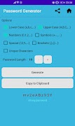 Password Generator تصوير الشاشة 1