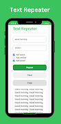 Text Repeater اسکرین شاٹ 3