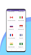 برنامه‌نما Virtual Number Temp OTP Verify عکس از صفحه