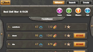برنامه‌نما Commanders War: Strategy War عکس از صفحه