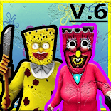 Scary Sponge is Granny Teacher