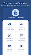 Construction calculator ảnh chụp màn hình 1