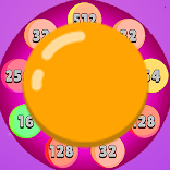 ”Round Merge 3D: 2048 Quest