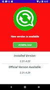 3 Schermata New Version Updater