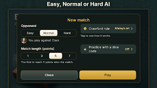 Backgammon: Fair Dice Offline ảnh chụp màn hình 5
