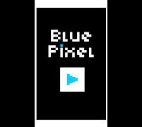Blue Pixel ポスター