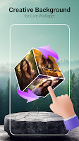 3D Cube Name & Photo Wallpaper screenshot 6