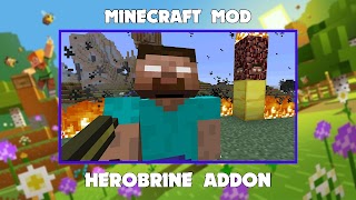 Herobrine Mod for Minecraft PE screenshot 5