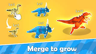 Merge Dinosaur Evolution скриншот 7